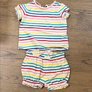GAP Multicolor Striped Baby Set - size 6-12m